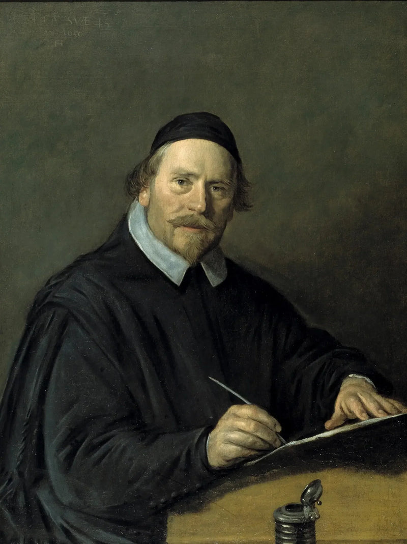 Retrato de Nicolas Sténius (1605-1670) - Frans Hals