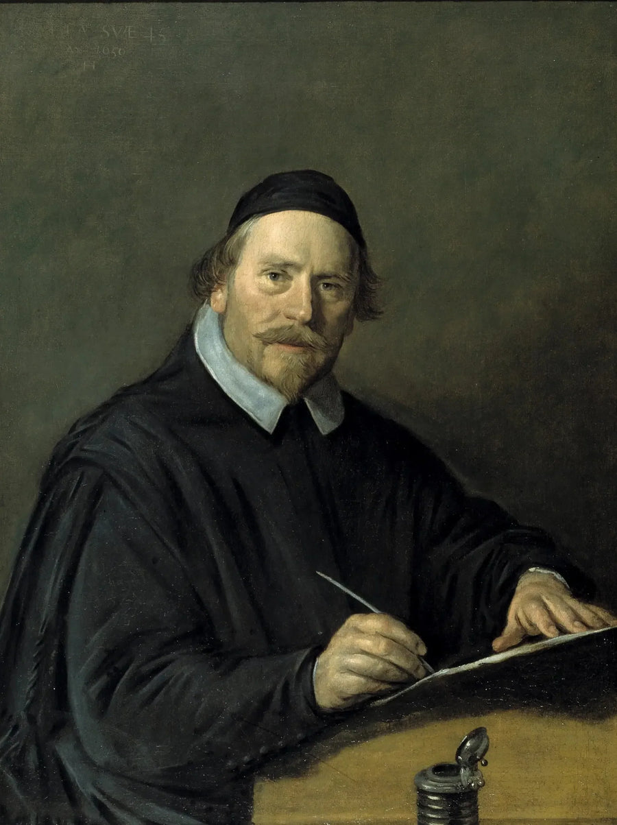 Retrato de Nicolas Sténius (1605-1670) - Frans Hals