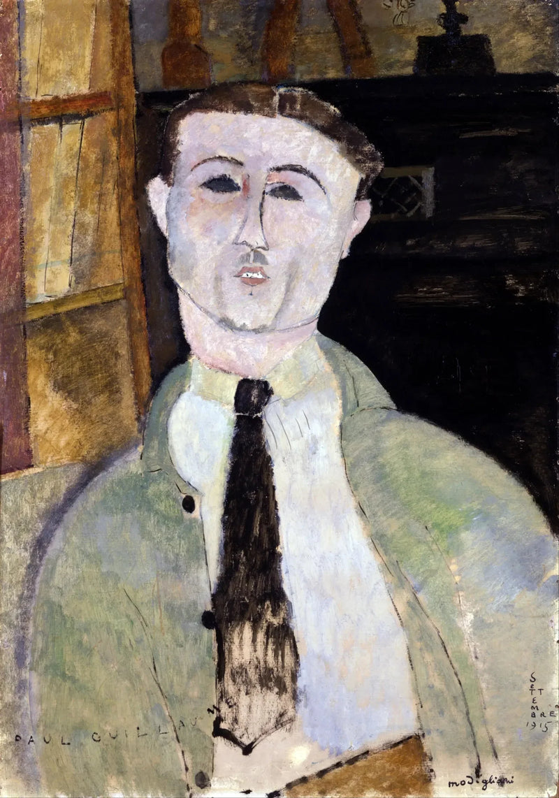 Retrato de Paul Guillaume - Amedeo Modigliani