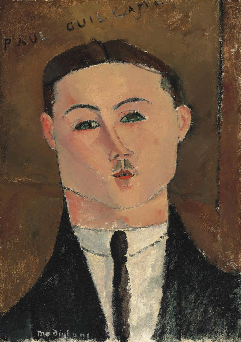 Retrato de Paul Guillaume - Amedeo Modigliani