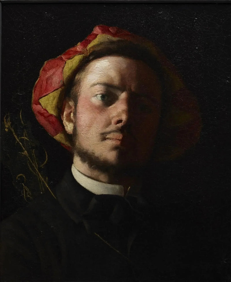 Retrato de Paul Verlaine como um trovador - Frédéric Bazille