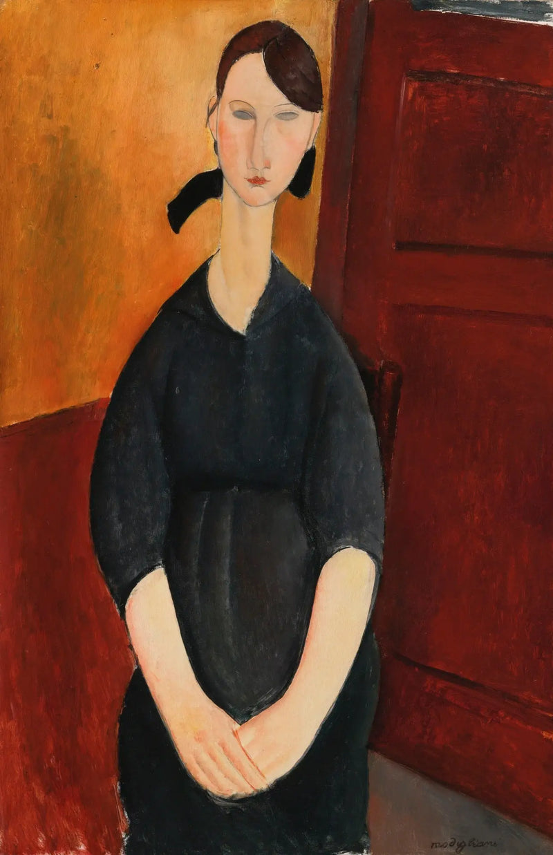 Retrato de Paulette Jourdain - Amedeo Modigliani