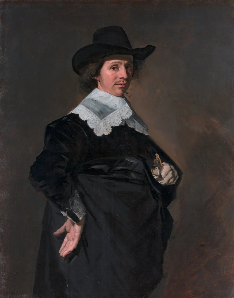Retrato de Paulus Verschueren (1606-1667) - Frans Hals