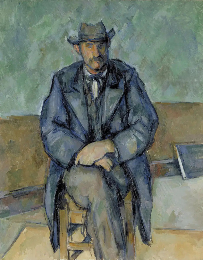 Retrato de camponês - Paul Cézanne