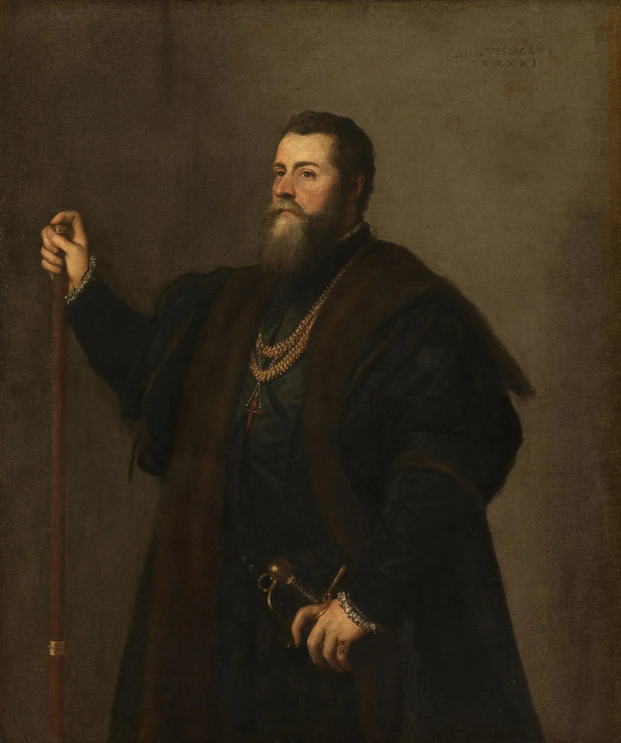 Retrato de Pedro Álvarez de Tolède - Titian