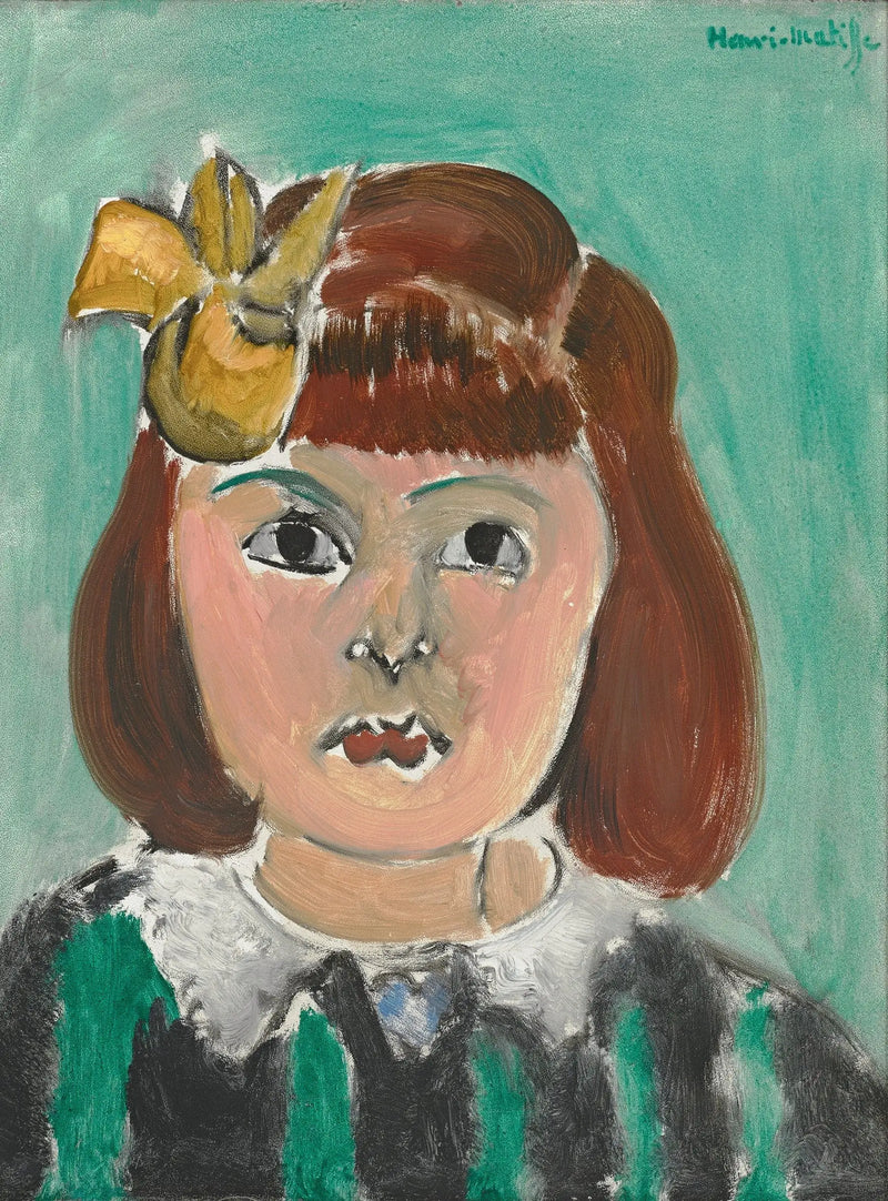 Retrato de menina - Henri Matisse