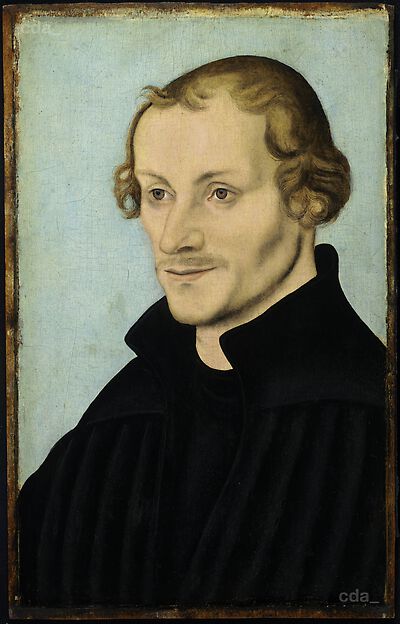 Retrato de Philipp Mélanchthon (1497-1560) - Lucas Cranach, o Velho