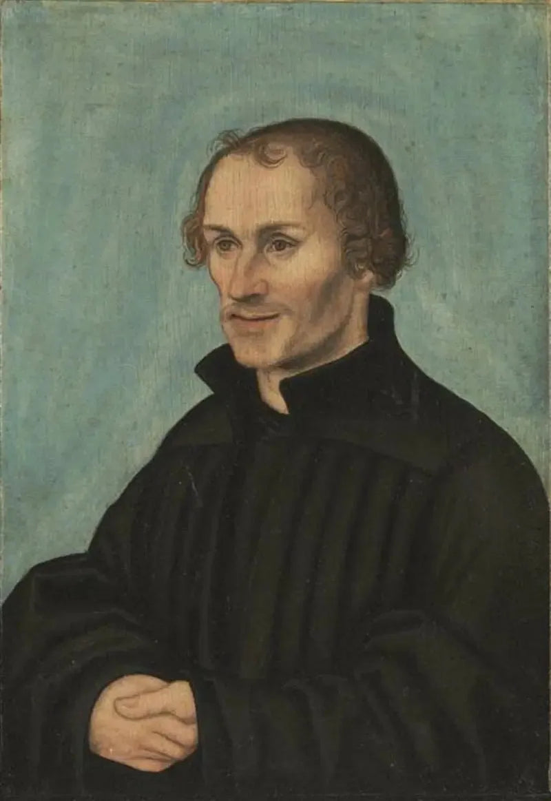 Retrato de Philipp Melanchthon - Lucas Cranach, o Velho