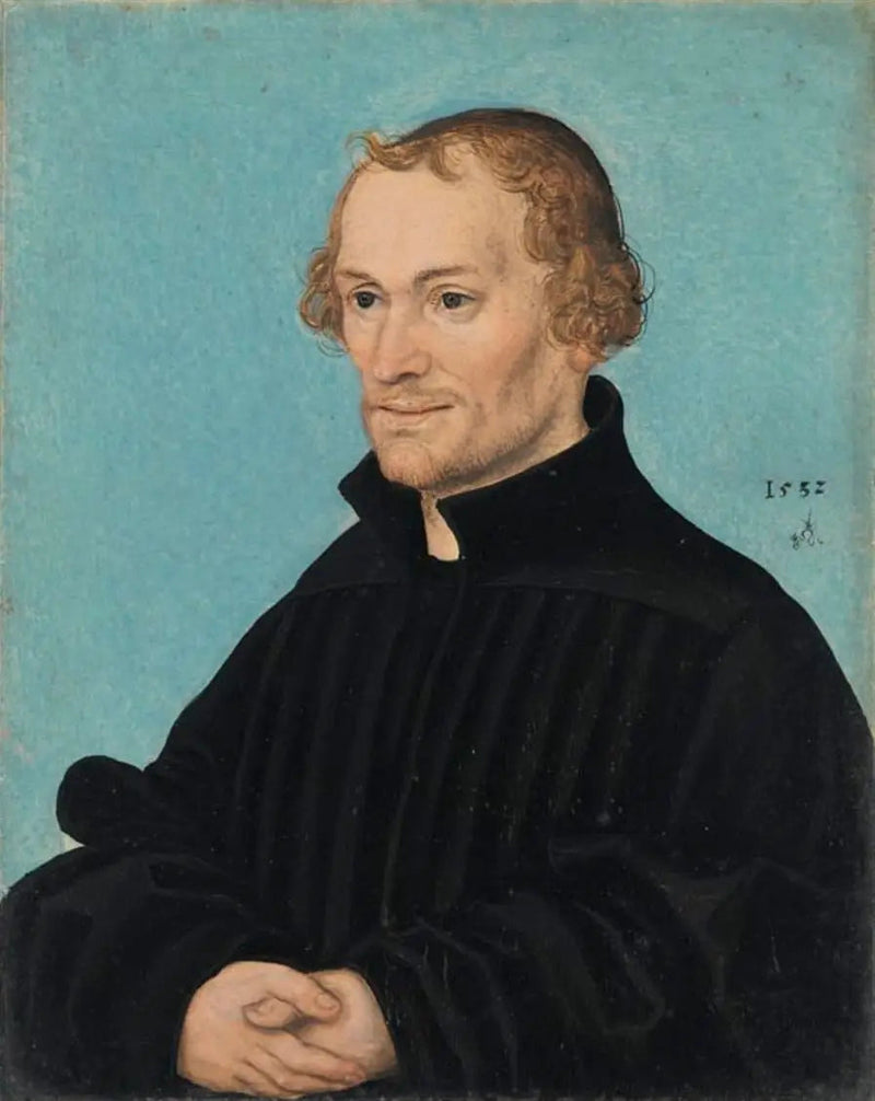 Retrato de Philipp Melanchthon - Lucas Cranach, o Velho