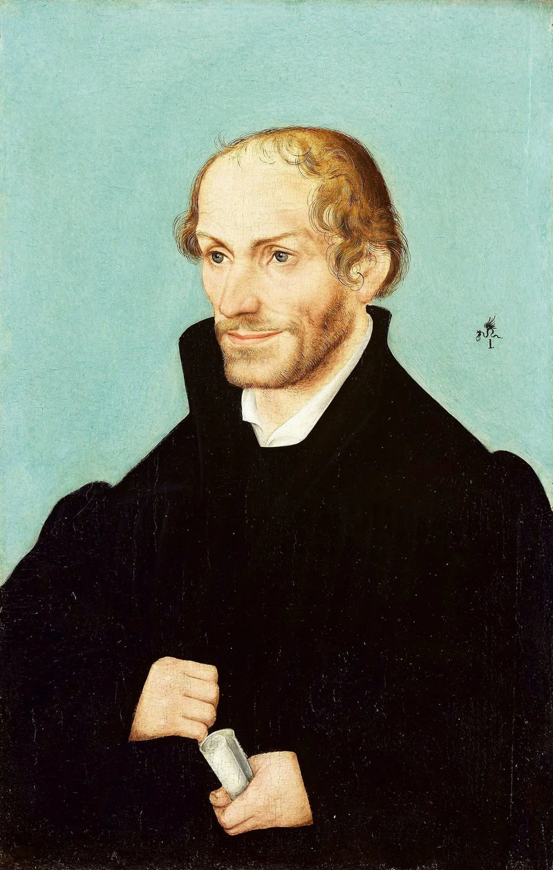 Retrato de Philipp Melanchthon - Lucas Cranach, o Velho