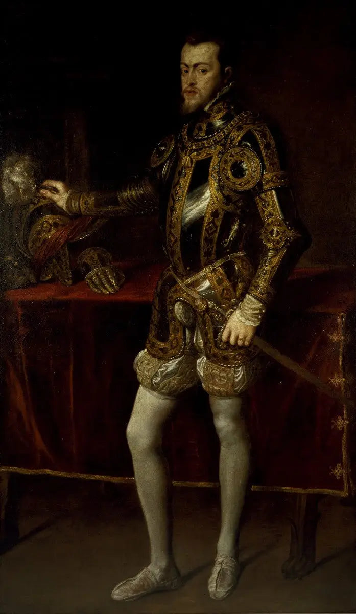 Retrato de Filipe II da Espanha - Peter Paul Rubens