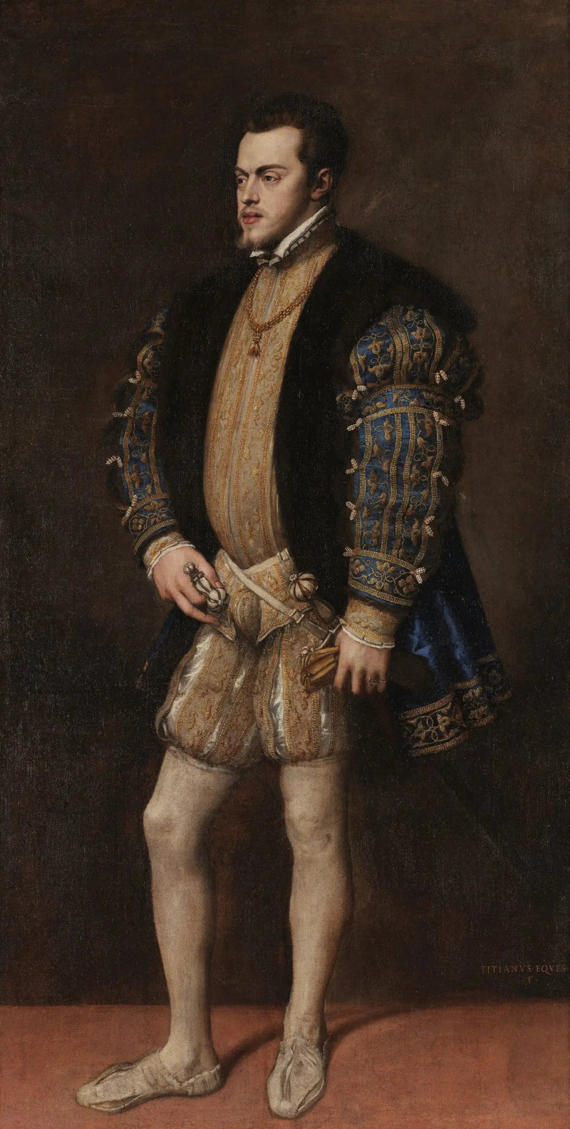 Retrato de Filipe II - Titian