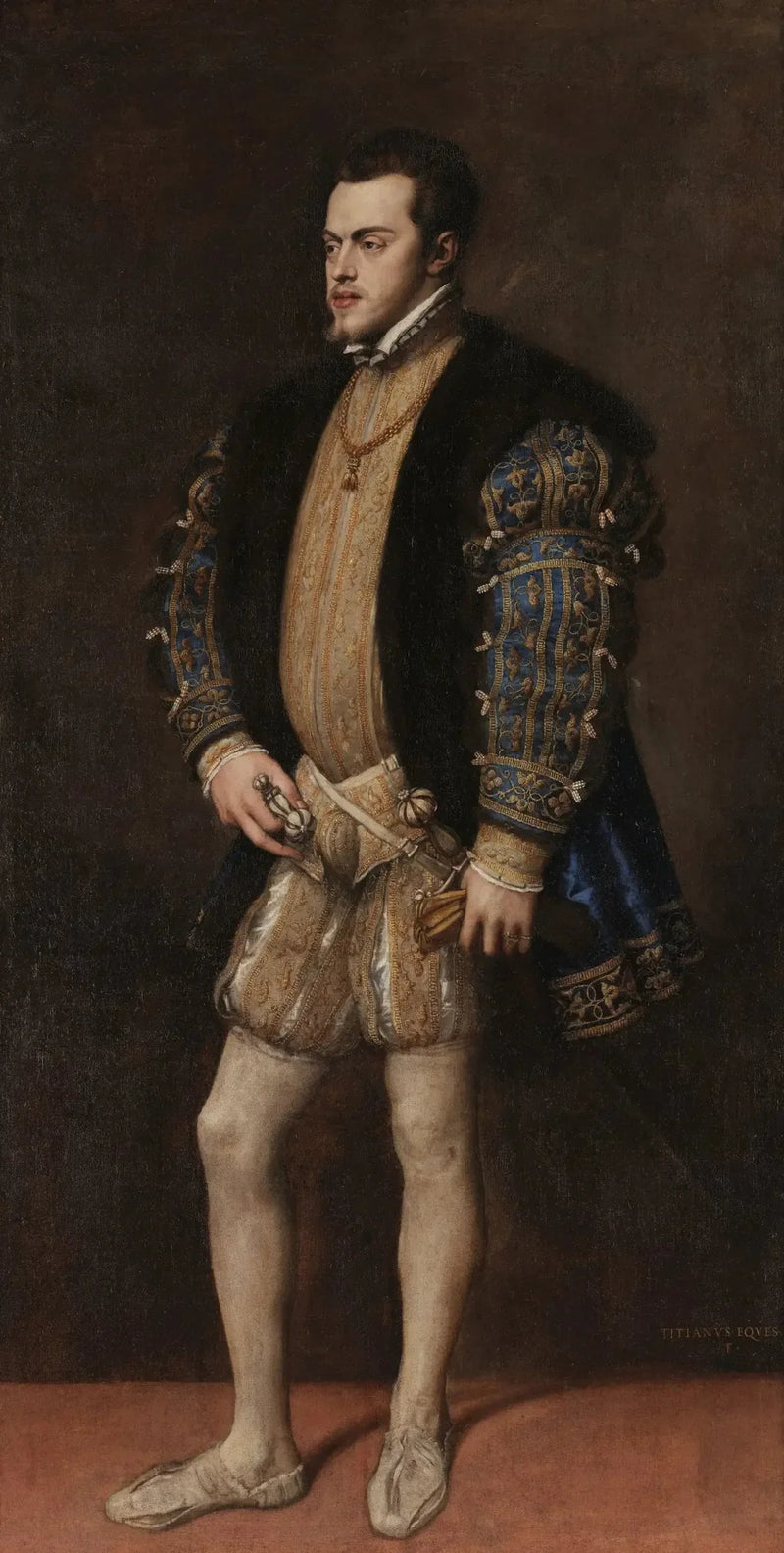 Retrato de Filipe II - Titian