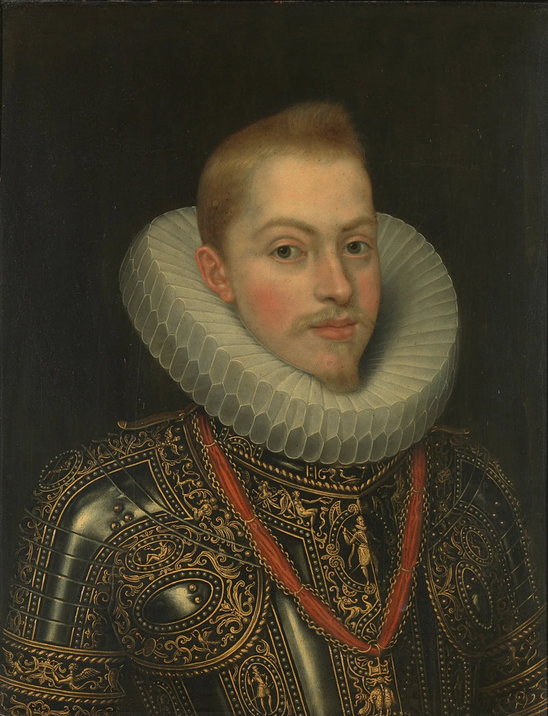 Retrato de Filipe III, rei da Espanha - Frans Pourbus, o Jovem