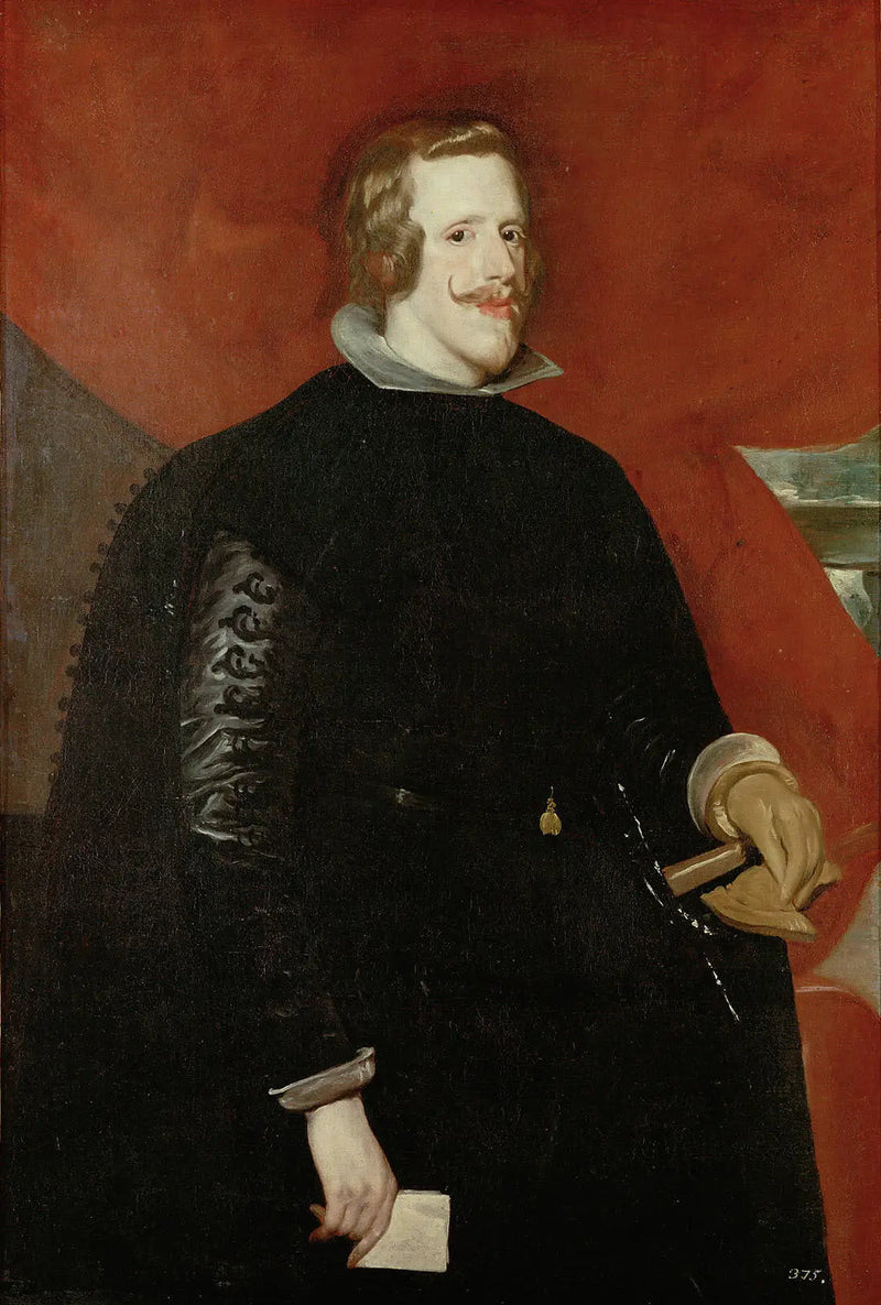 Retrato de Filipe IV de Espanha, de três quartos - Diego Velázquez