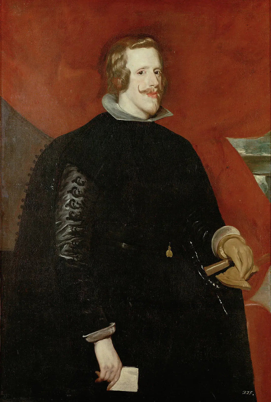 Retrato de Filipe IV de Espanha, de três quartos - Diego Velázquez