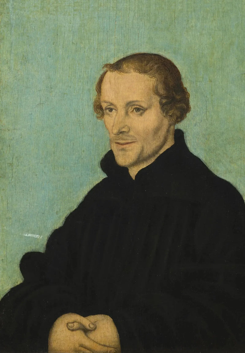 Retrato de Philippe Mélanchthon - Lucas Cranach, o Velho