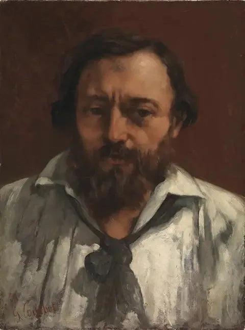Retrato de Pierre Dupont - Gustave Courbet