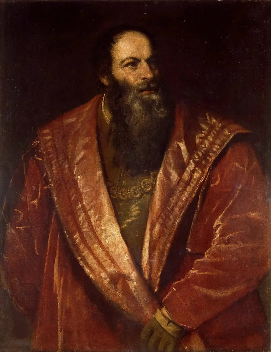 Retrato de Pierre l'Arétin - Titian