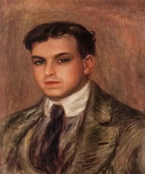 Retrato de Pierre Renoir, filho do artista. - Pierre-Auguste Renoir