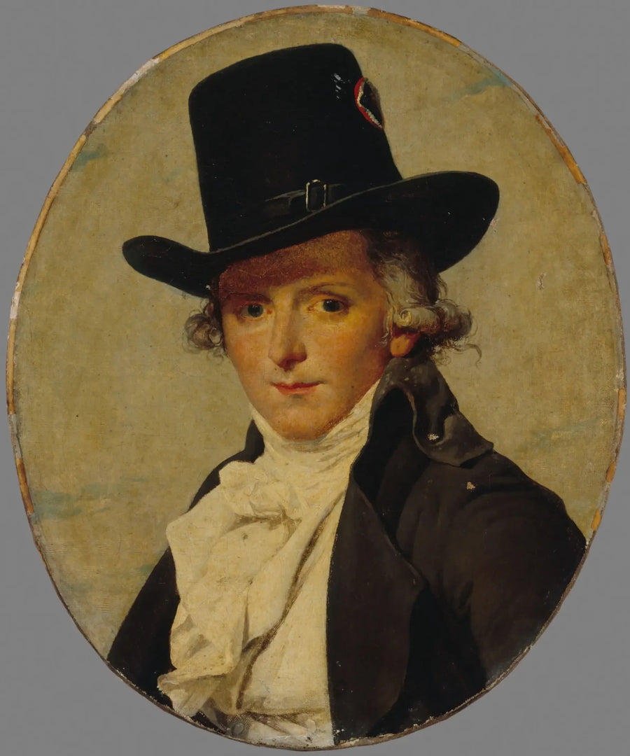 Retrato de Pierre Sériziat (1757-1847), cunhado de David - Jacques-Louis David