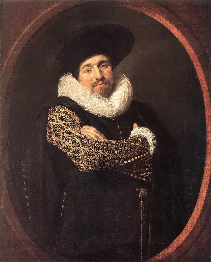 Retrato de (possível) Isaac Massa (1586-1643) - Frans Hals