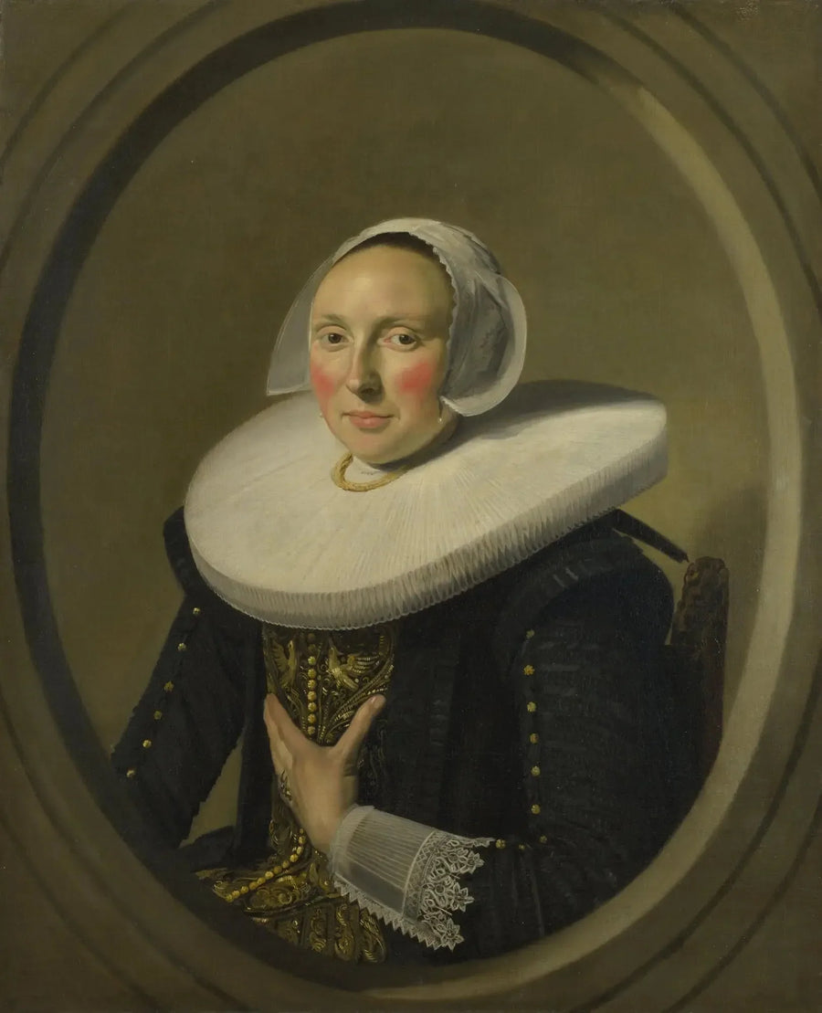 Retrato de (possível) Maria Larp (-1675) - Frans Hals