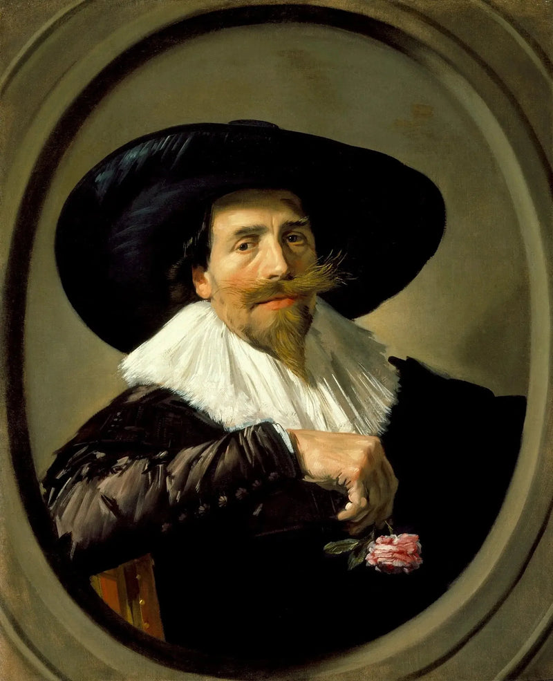 Retrato de (possível) Pieter Tjarck - Frans Hals