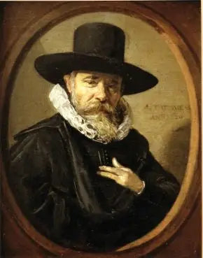 Retrato de (possível) Theodorus Schrevelius (1572-1653) - Frans Hals