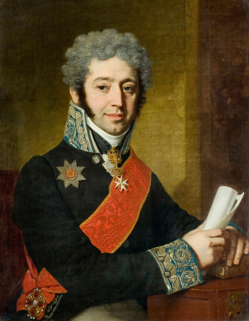 Retrato de Potocki e Poninski - Jan Matejko
