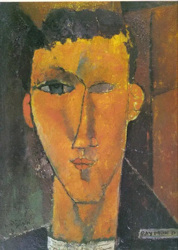 Retrato de Raymond - Amedeo Modigliani
