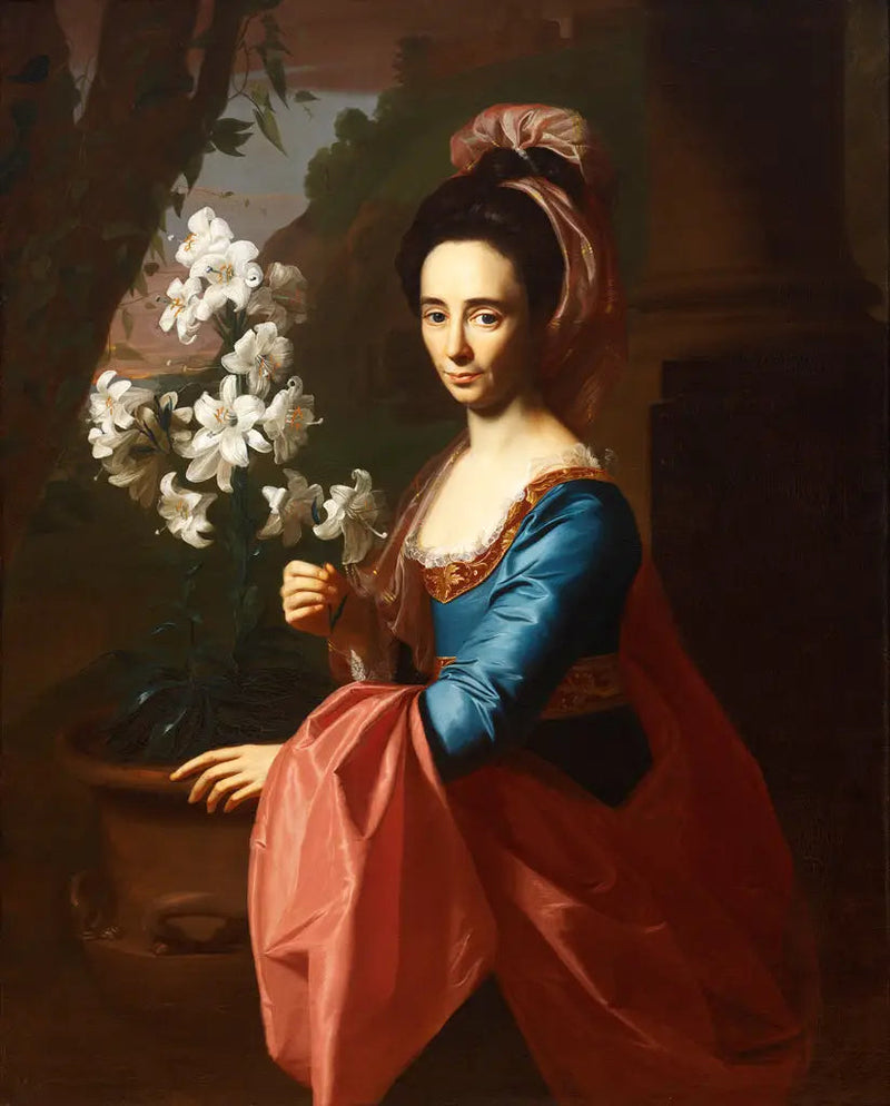 Retrato de Rebecca Boylston Gill - John Singleton Copley