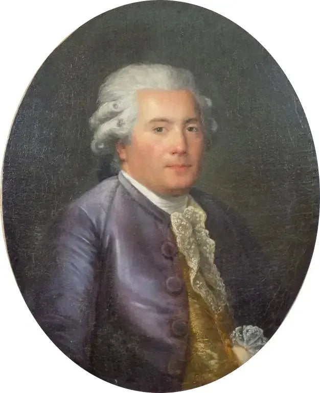 Retrato de René Delaville-Leroulx, pai do artista - Marie-Guillemine Benoist