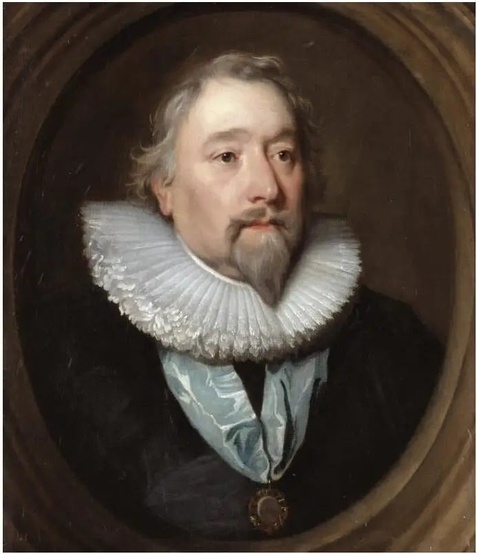 Retrato de Richard Weston, Conde de Portland - Antoine van Dyck