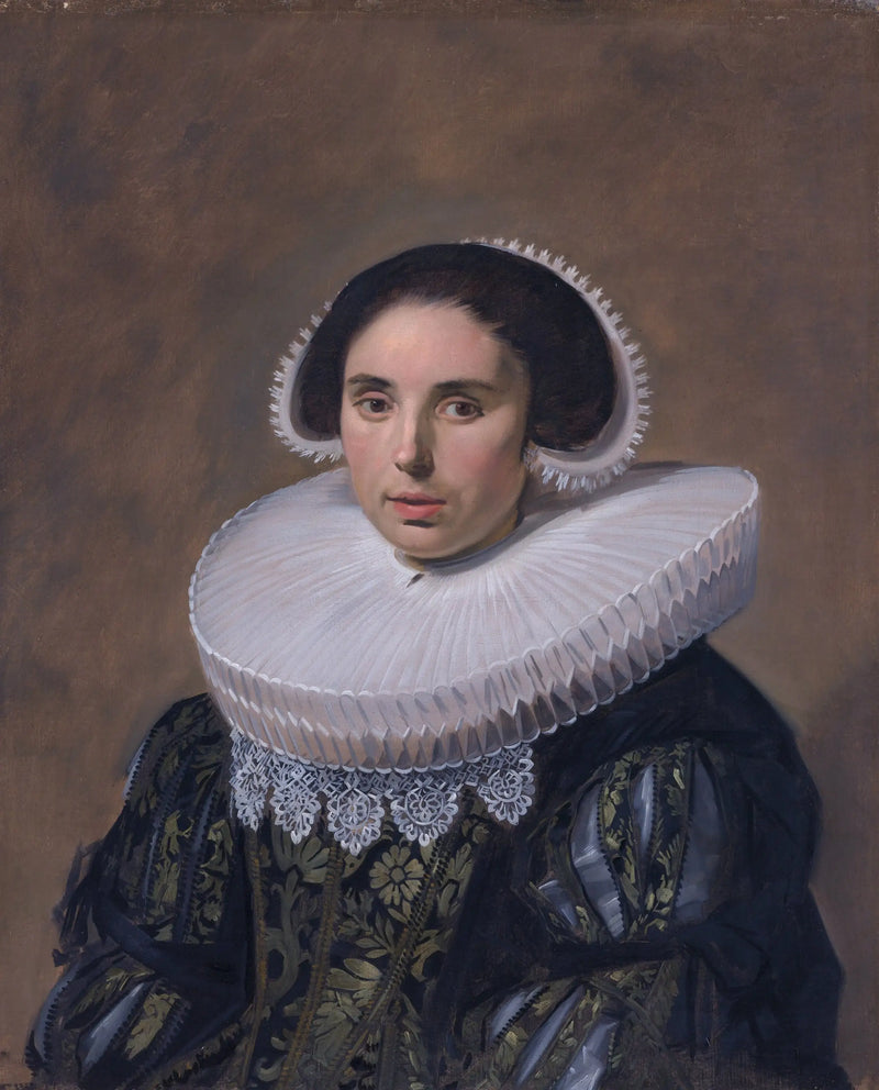 Retrato de Sara Wolphaerts van Diemen - Frans Hals