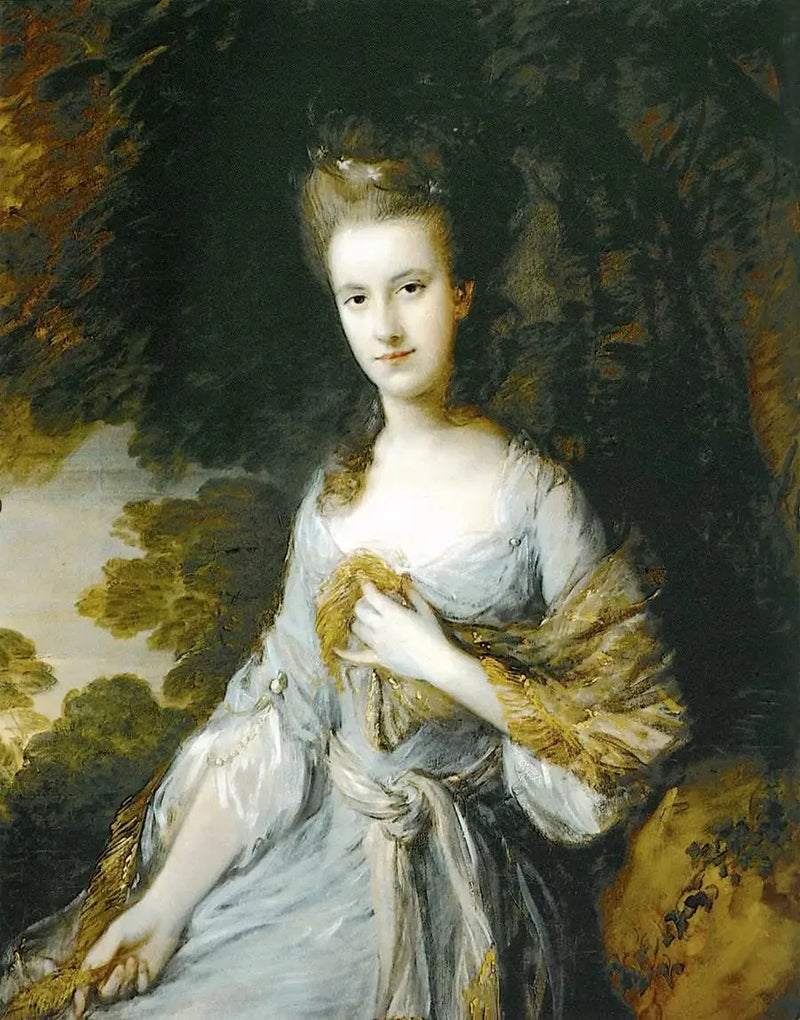 Retrato de Sarah Buxton - Thomas Gainsborough