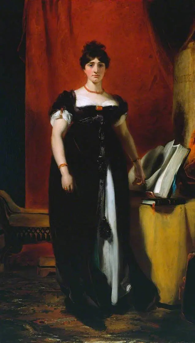 Retrato de Sarah Siddons - Thomas Lawrence