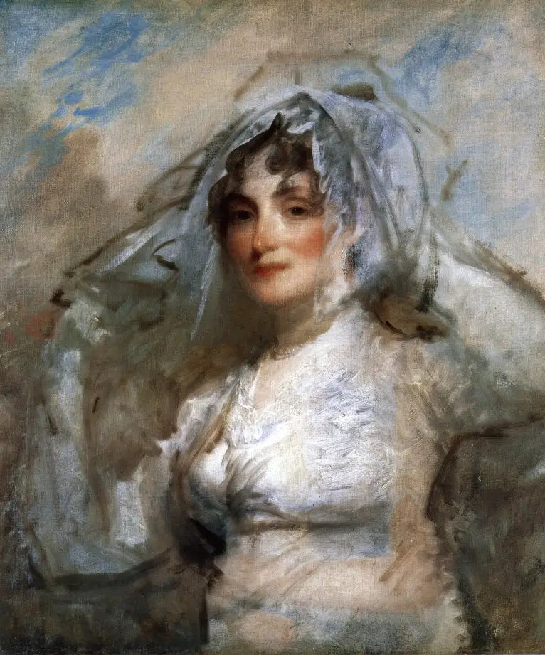 Retrato de Sarah Wentworth Apthorp Morton - Gilbert Stuart