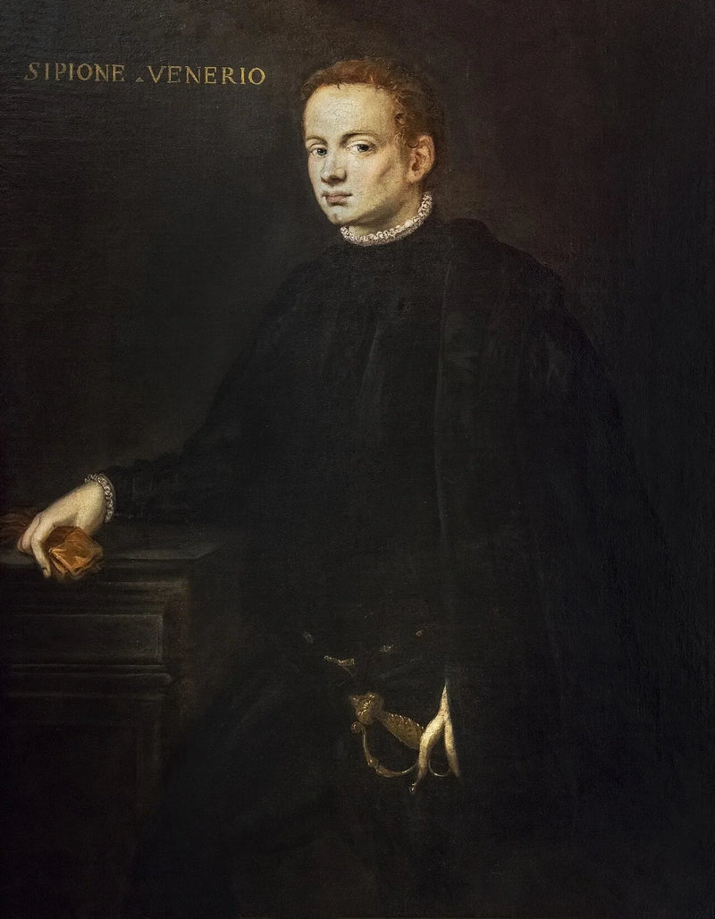 Retrato de Scipione Venerio - Jacopo Tintoretto