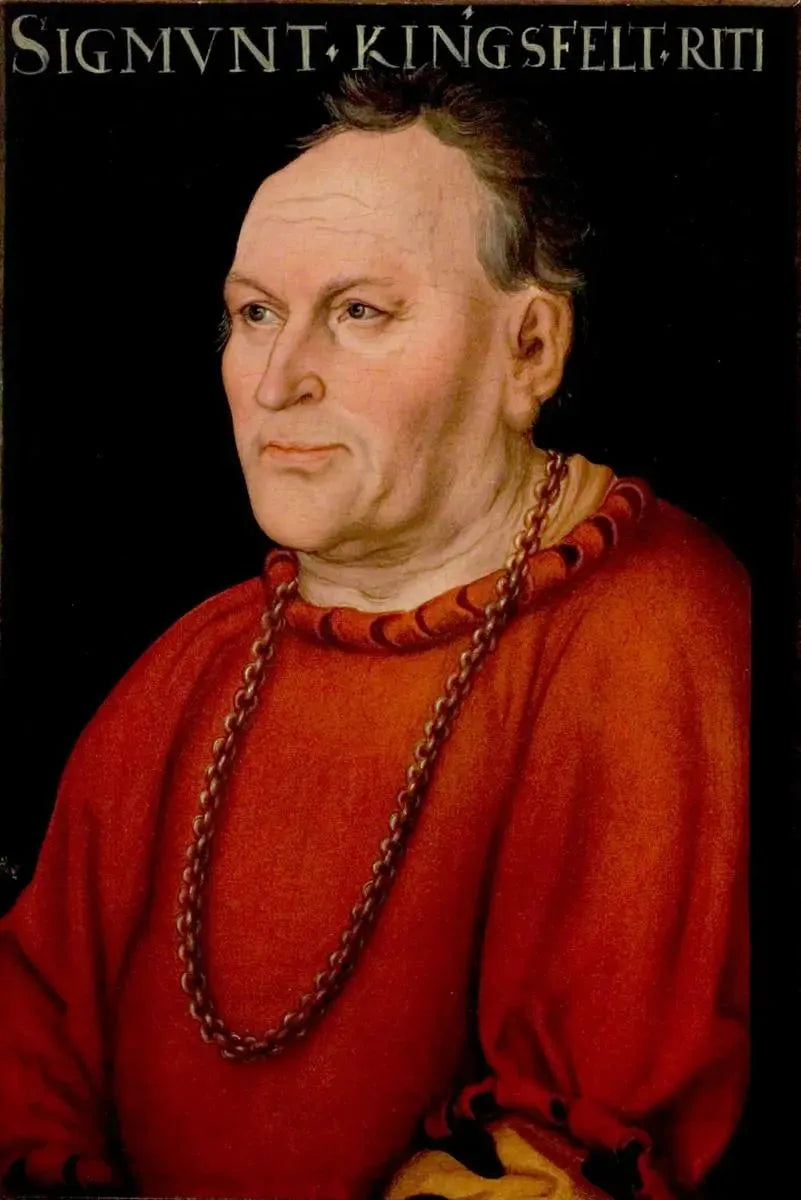 Retrato de Sigmund Kingsfelt - Lucas Cranach, o Velho