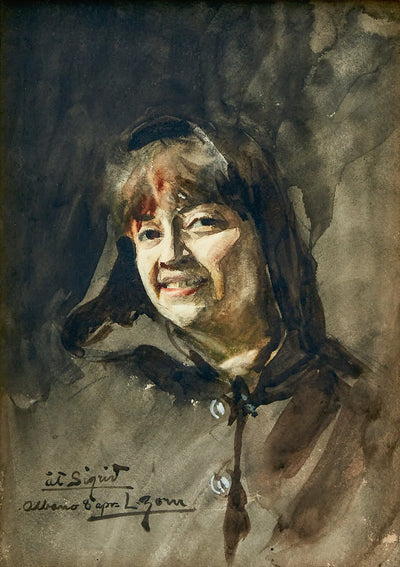 Portrait de Sigrid Weber - Anders Zorn - Alpha Reproduction