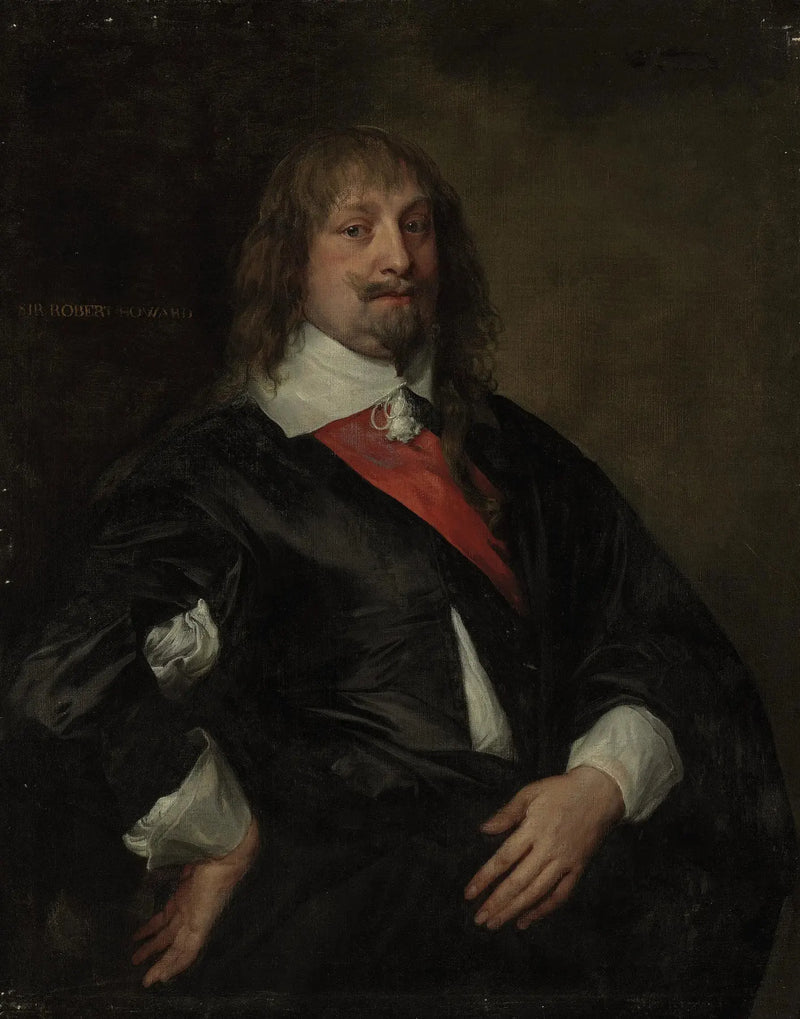 Retrato de Sir Robert Howard, K.B. (1626-1698) - Antoine van Dyck
