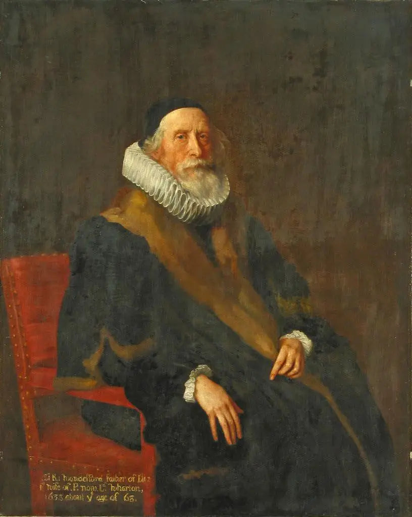 Retrato de Sir Rowland Wandesford (c. 1570 - após 1683) - Antoine van Dyck
