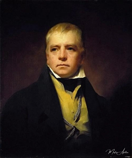 Portrait de Sir Walter Scott - Sir Henry Raeburn - Reproductions de tableaux et peintures haut de gamme