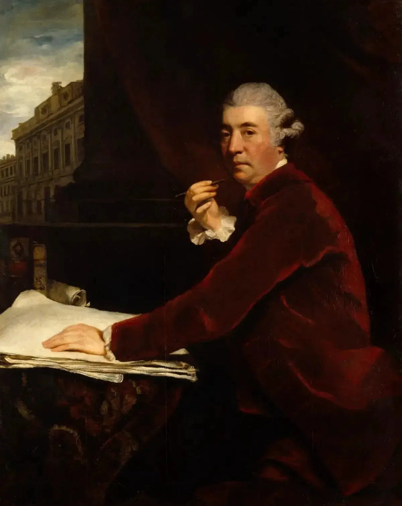Retrato de Sir William Chambers - Joshua Reynolds