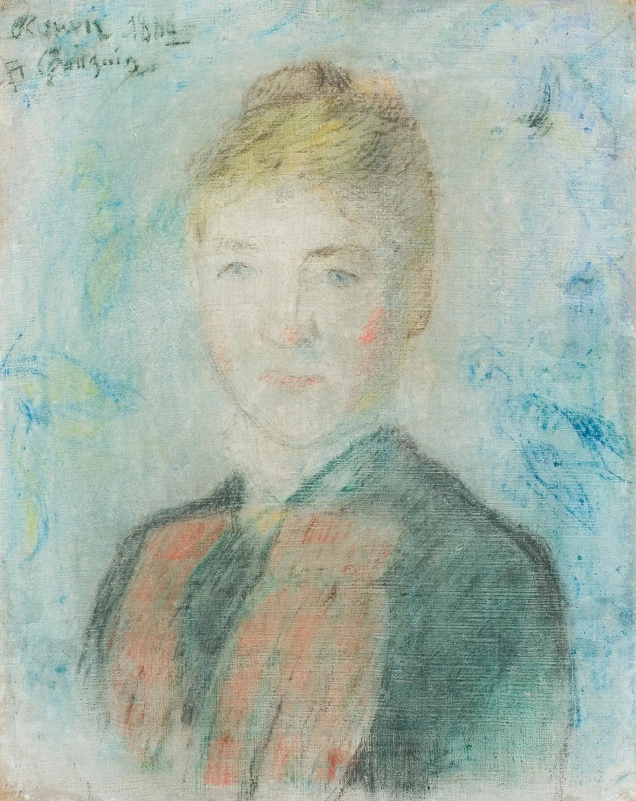 Retrato de Sophie Margrethe Manthey - Paul Gauguin