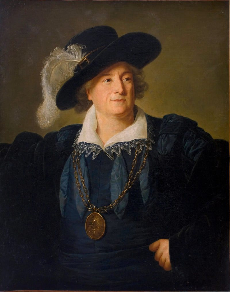Retrato de Stanislas Auguste Poniatowski (1732–1798) vestido como Henrique IV - Élisabeth Vigée Le Brun