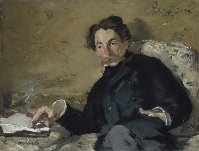 retrato de Stéphane Mallarmé - Édouard Manet