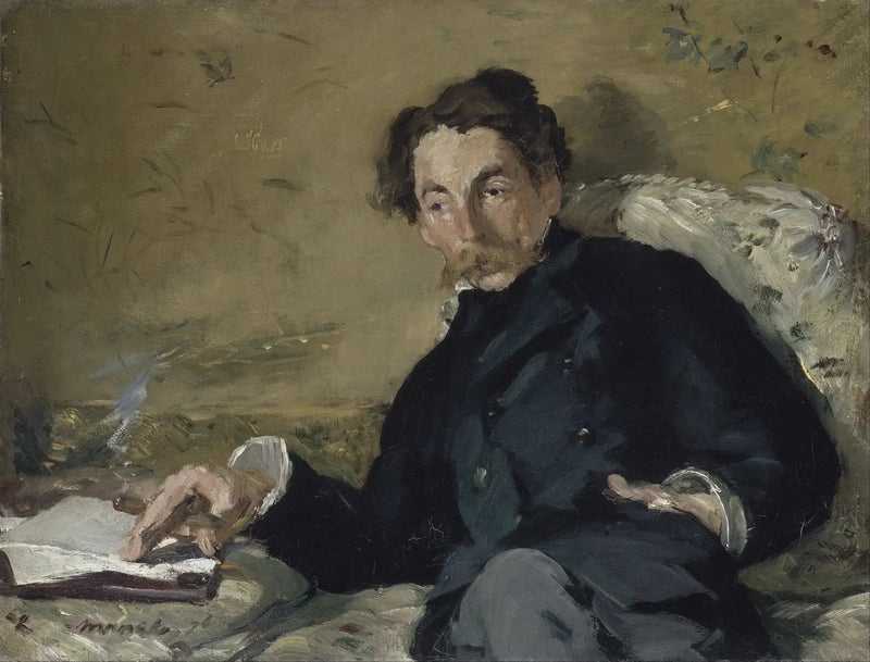 retrato de Stéphane Mallarmé - Édouard Manet
