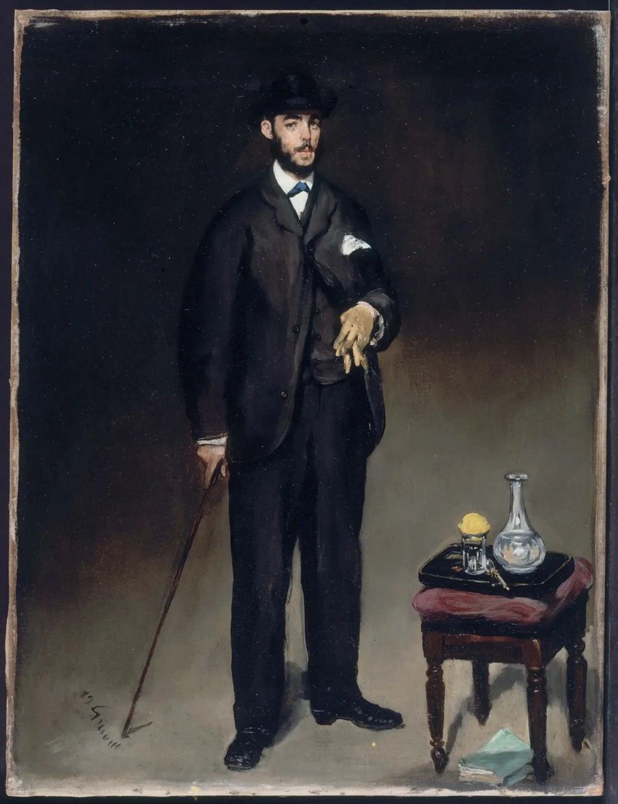 Retrato de Théodore Duret - Édouard Manet